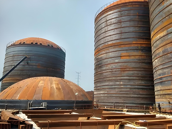 泗水焦粉钢板仓